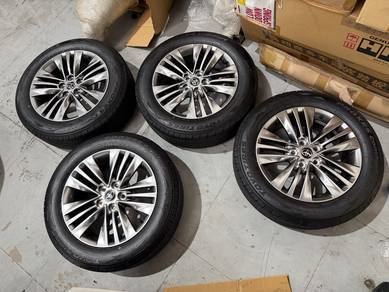 New Alphard AGH 40 Ori Rim   Tyre 225 60 18 Toyota
