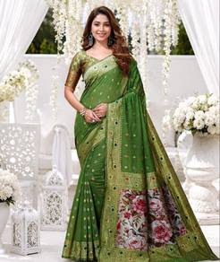 cotton silk saree 6meter