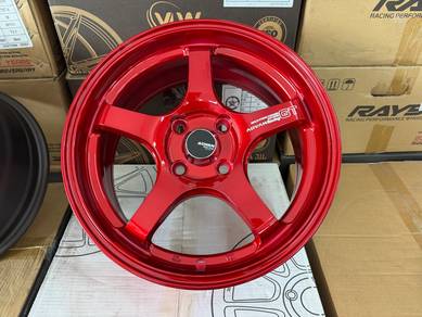Wtr advan gt 15 red —rim baru—