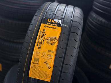 Tayar Baru 255 45 20 Continental UltraContact UX7