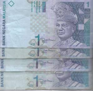 Malaysia 11th Series RM1 Zeti Prefix AAA