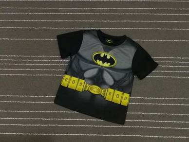 Bat man authentic kids tee saiz 4T