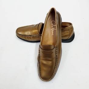 Cole Haan Nike Air Gold Patent Leather Loafer