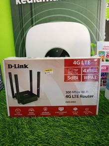 D-Link 300Mbps WiFi 4G LTE Router, Internet Pantas