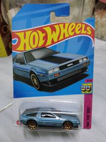 Hotwheels Light Blue DMC Delorean