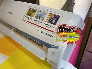 SHARP 1hp Inverter Air Conditioner AH-X10BED 5A2n4