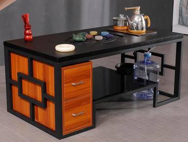 WOODEN TEA TABLE Coffee desk kungfu meja Side 2