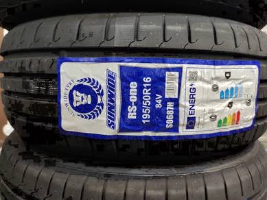 195/50/16 Sunwide RS-ONE Tyre 2026 Tayar
