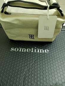 Original Sometime Tura Luxury Canvas Vanity Bag