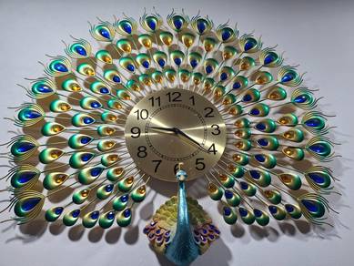 Peacock Wall Clock