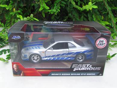 Jada 1-32 Fast & Furious Nissan Skyline GT-R (R34)