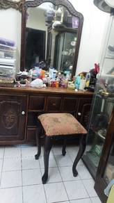 dressing table teak wood