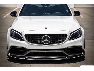 Mercedes W205 C63 Front Air Vent Canard Carbon