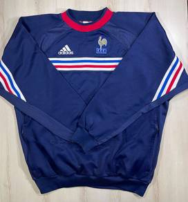 Adidas Classic France Dark Blue Sweater #BV Used