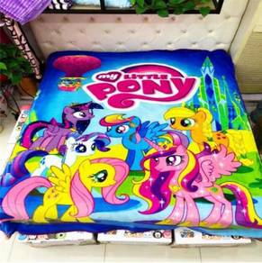 PONY Selimut Fleece Blanket Bigger 1.5X2M