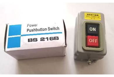 Power Control Push Button ON/OFF Switch BS-216B