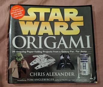 Star Wars origami book activity paper folding