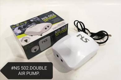 NS-502 Double Air Pump Aquarium Fish Ikan Pam Tank