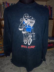 MEN'S CAMP graphic Dark blue LONG-SLEEVE T-Shirt.