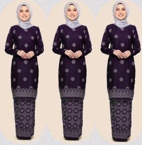 Kurung Moden Songket Printed