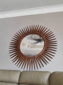 Sun Shaped Kayu Jati Mirror