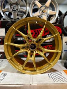 NEW RIM : HW#02 18x8.5  44 73.1 5x112/114.3 GOLD