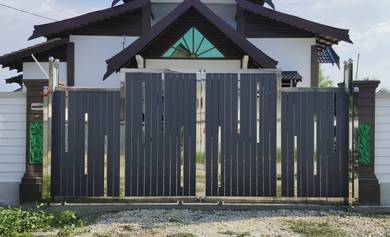Pintu pagar stainless steel