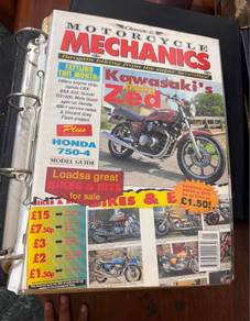 Vintage motorcycle mechanics megazines