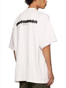 Balenciaga White Strike 1917 Oversized T-Shirt