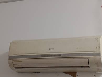aircond secondhand 1.5 HP gree 