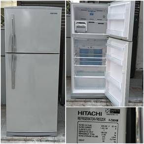 2d Hitachi fridge refrigerator peti sejuk peti ais