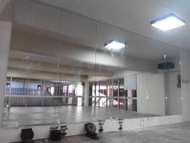 PASANG MIRROR WALL CUSTOM l pasang cermin tempah