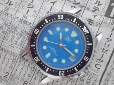 Vintage Q&Q Gent Diver Watch Japan