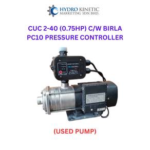 CUC 2-40 C/W BIRLA PC10 - Used Pump