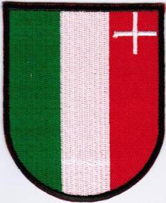 Canton of Neuchatel Coat of Arms Switzerland Patch