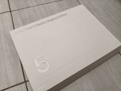oppo pad 5 matte