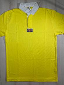 Umbro Vintage Yellow Collar Tee #CJ Used