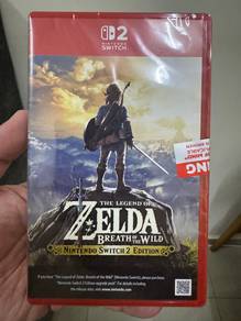Switch 2: Zelda Breath Of Wild (Brand New)