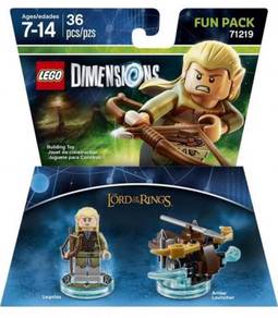 LEGO Dimensions 71219 Legolas With Arrow Launcher