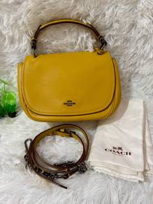 Yellow small coach