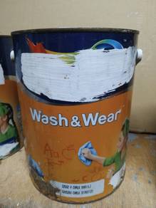 5L Dulux wash & wear interior paint(Chalk