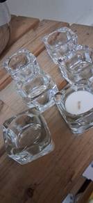 6 Candle glass holder