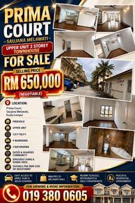 Townhouse For Sale in Taman Melawati,KUL