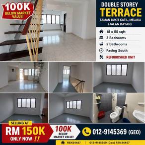 2-storey Terraced House For Sale in Bukit Katil,MLK