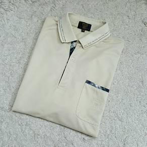 MCM Legere Khaki Long Sleeve Polo T-shirt
