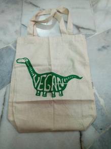 Vegan Dinosaurs Tote Bag