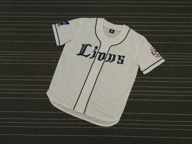 Lions saitanama seibu putih biru BASEBALL JERSEY