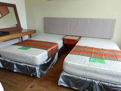 set super single hotel - sepasang