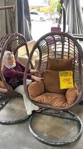 Outdoor Swingasan™ Hanging Chair with Beige