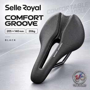 SELLE ROYAL Comfort Groove Bicycle Saddle 206g